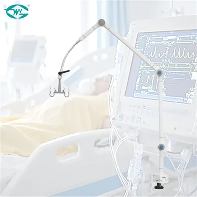 Quina és la funció del braç del suport del tub de respiració?